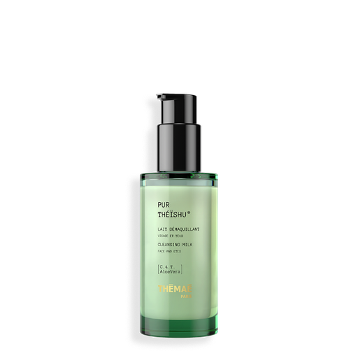 [40506] Pur théishu lait démaquillant flacon 100ml Cosmos Organic